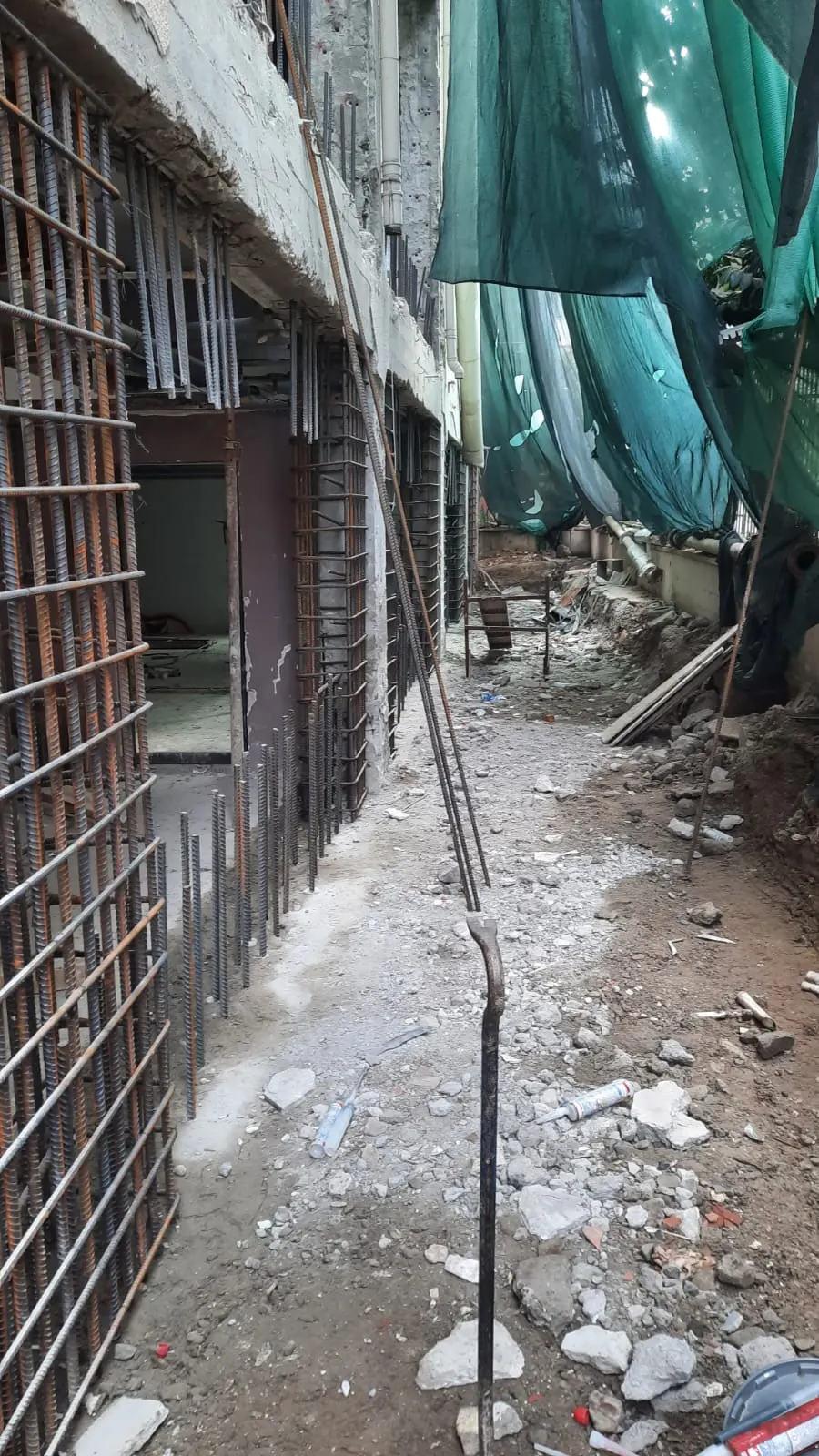 Perde duvar güçlendirme uygulaması 2